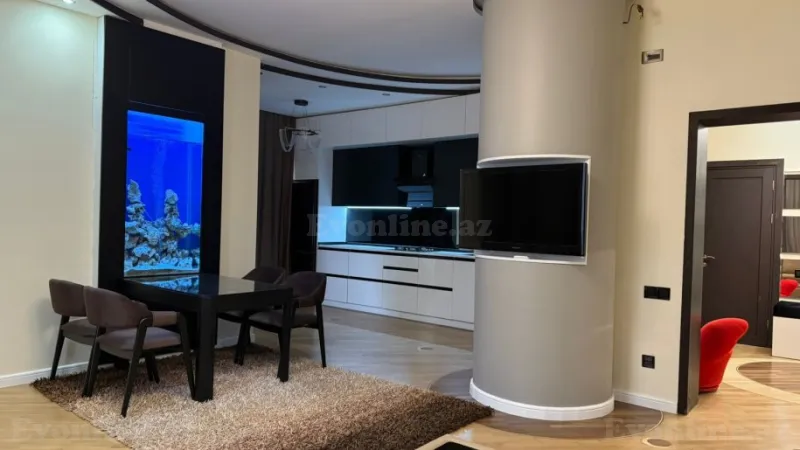 Kirayə verilir 2 otaqlı Mənzil Yeni tikili 85 m² Nərimanov r. - şəkil 6