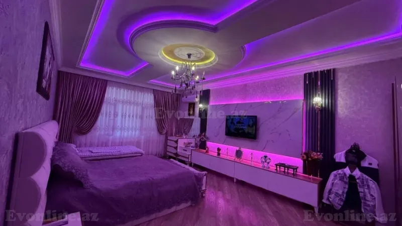 Satılır 4 otaqlı Mənzil Yeni tikili 114 m² Həzi Aslanov m. - şəkil 2