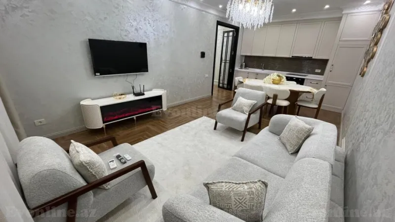 Kirayə verilir 3 otaqlı Mənzil Yeni tikili 110 m² 8 Noyabr m. - şəkil 3