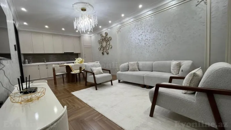 Kirayə verilir 3 otaqlı Mənzil Yeni tikili 110 m² 8 Noyabr m. - şəkil 4