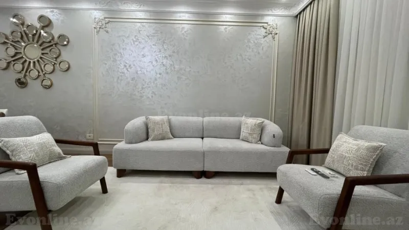 Kirayə verilir 3 otaqlı Mənzil Yeni tikili 110 m² 8 Noyabr m. - şəkil 11