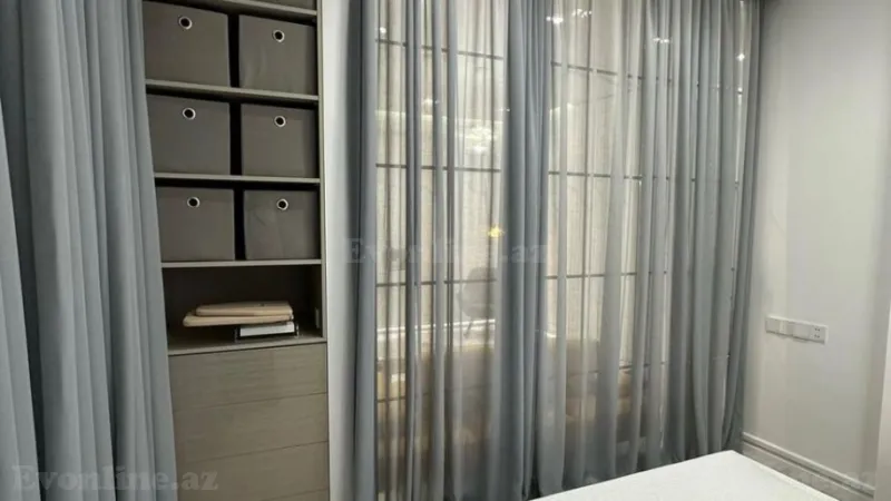 Kirayə verilir 2 otaqlı Mənzil Yeni tikili 55 m² Nəsimi r. - şəkil 12