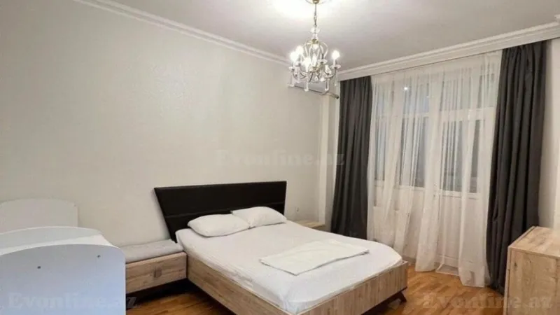 Kirayə verilir 3 otaqlı Mənzil Yeni tikili 120 m² Binəqədi r. - şəkil 3