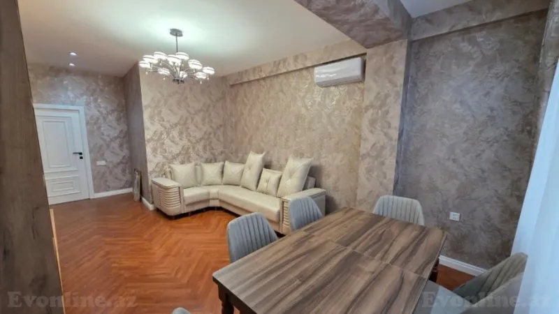 Kirayə verilir 2 otaqlı Mənzil Yeni tikili 75 m² 4-cü mikrorayon - şəkil 2