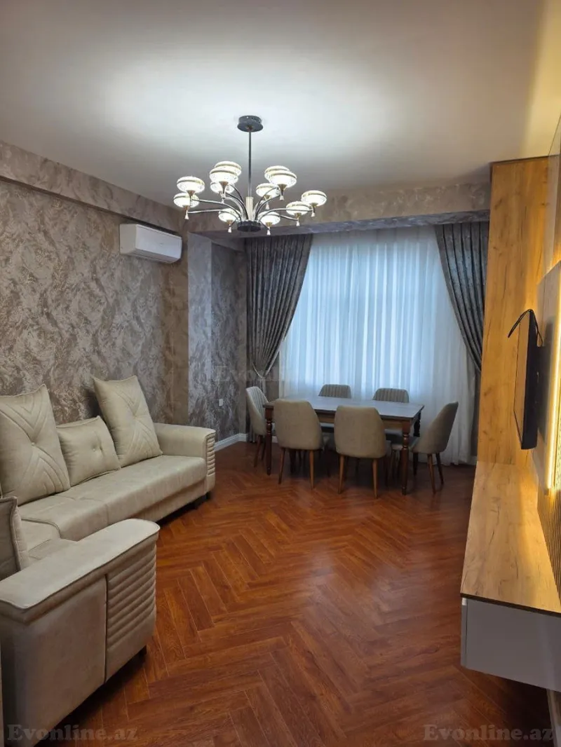 Kirayə verilir 2 otaqlı Mənzil Yeni tikili 75 m² 4-cü mikrorayon - şəkil 3