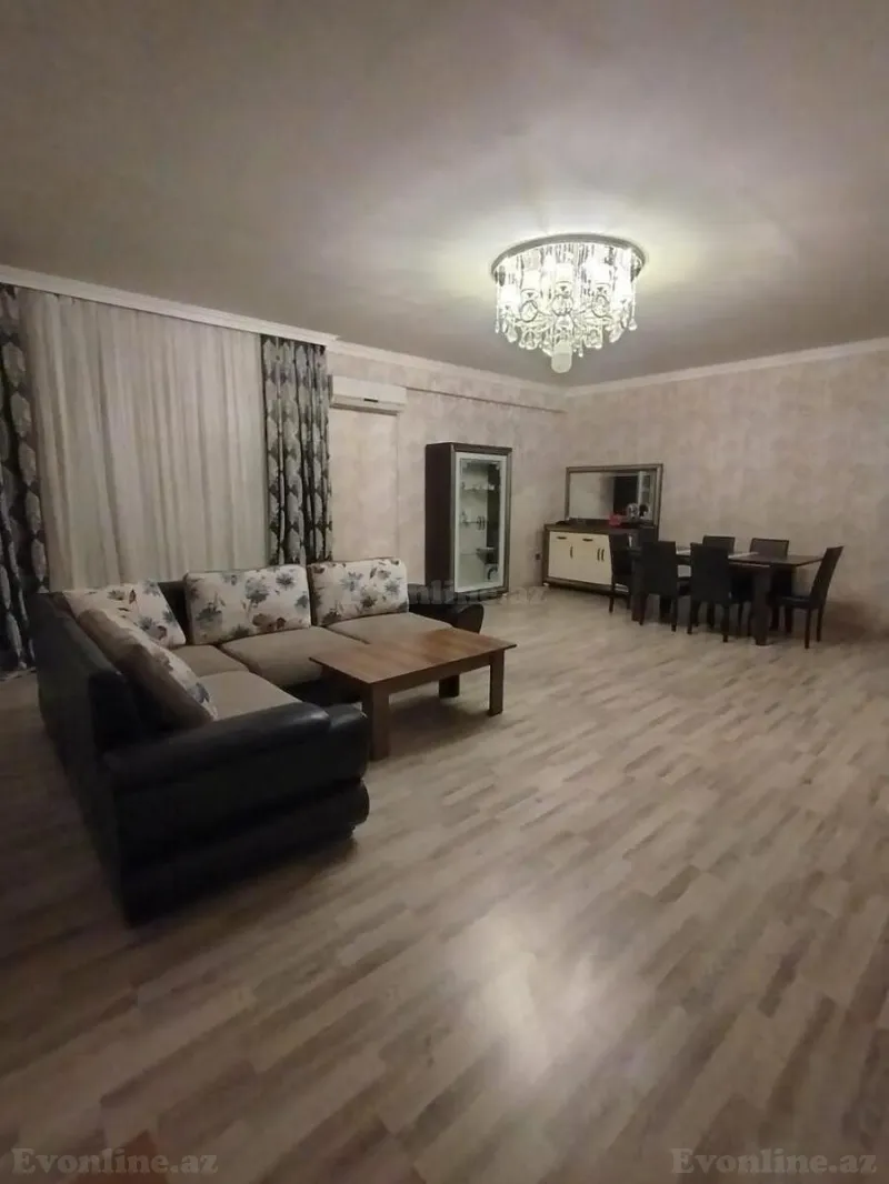 Kirayə verilir 3 otaqlı Mənzil Yeni tikili 200 m² 8 Noyabr m. - şəkil 3