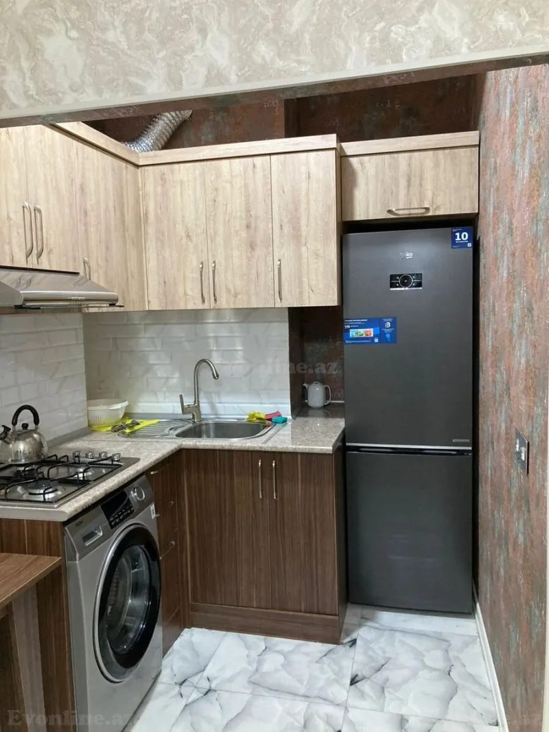 Kirayə verilir 2 otaqlı Mənzil Yeni tikili 60 m² Nərimanov r. - şəkil 8