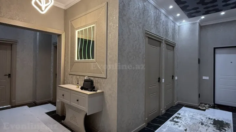 Satılır 3 otaqlı Mənzil Yeni tikili 127 m² Qara Qarayev m. - şəkil 4