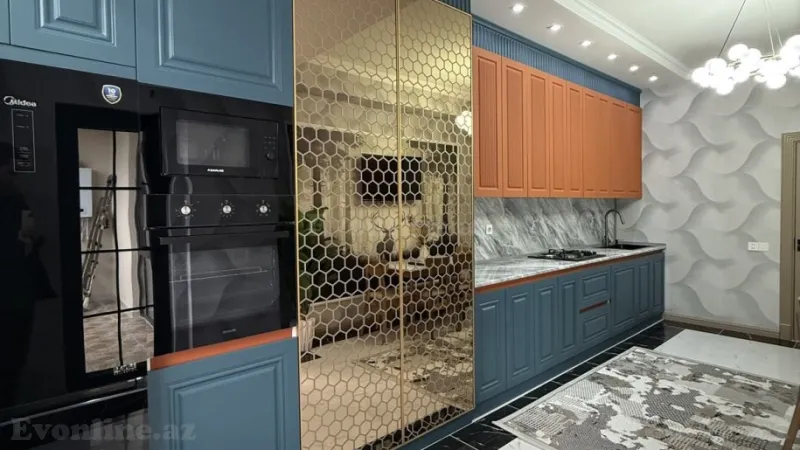 Satılır 3 otaqlı Mənzil Yeni tikili 127 m² Qara Qarayev m. - şəkil 5