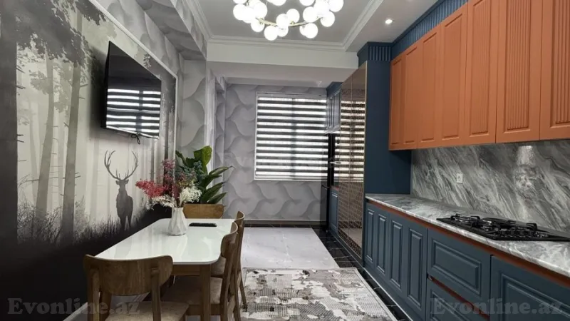 Satılır 3 otaqlı Mənzil Yeni tikili 127 m² Qara Qarayev m. - şəkil 7