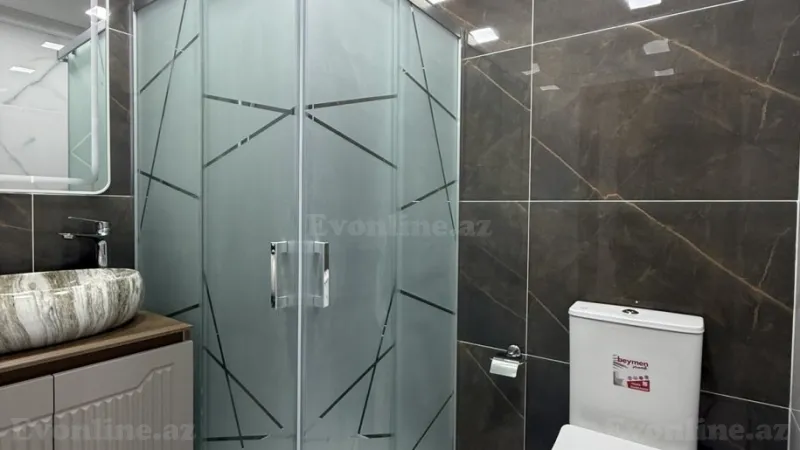 Satılır 3 otaqlı Mənzil Yeni tikili 127 m² Qara Qarayev m. - şəkil 12