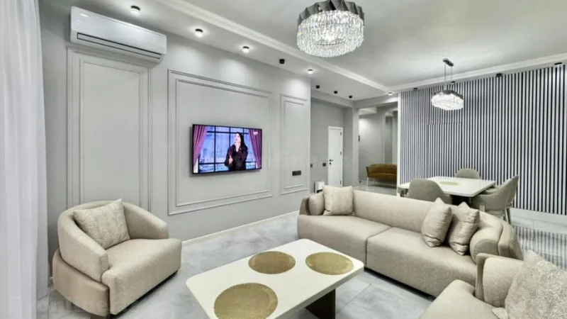 Satılır 2 otaqlı Mənzil Yeni tikili 90 m² Binəqədi r. - şəkil 2