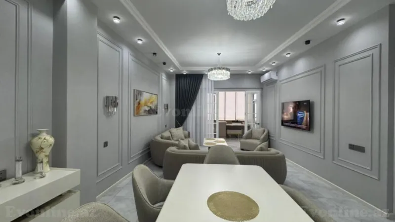 Satılır 2 otaqlı Mənzil Yeni tikili 90 m² Binəqədi r. - şəkil 4