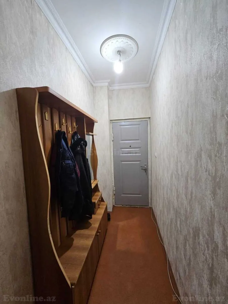 Kirayə verilir 2 otaqlı Mənzil Köhnə tikili 45 m² 9-cu mikrorayon - şəkil 11