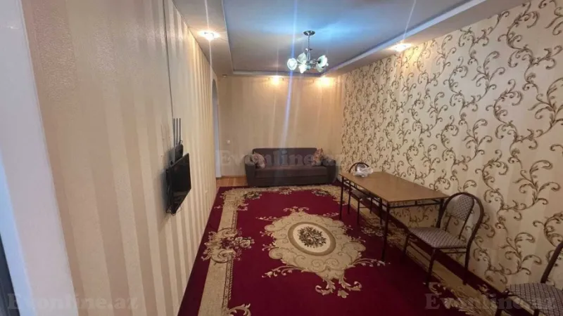 2 otaqlı Mənzil 70 m² Yeni Yasamal Kirayə verilir