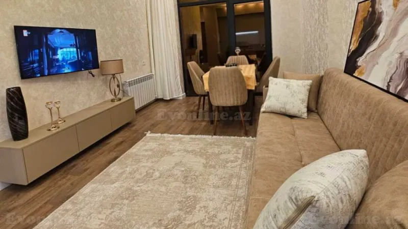 2 otaqlı Mənzil 65 m² 8 Noyabr m. Kirayə verilir