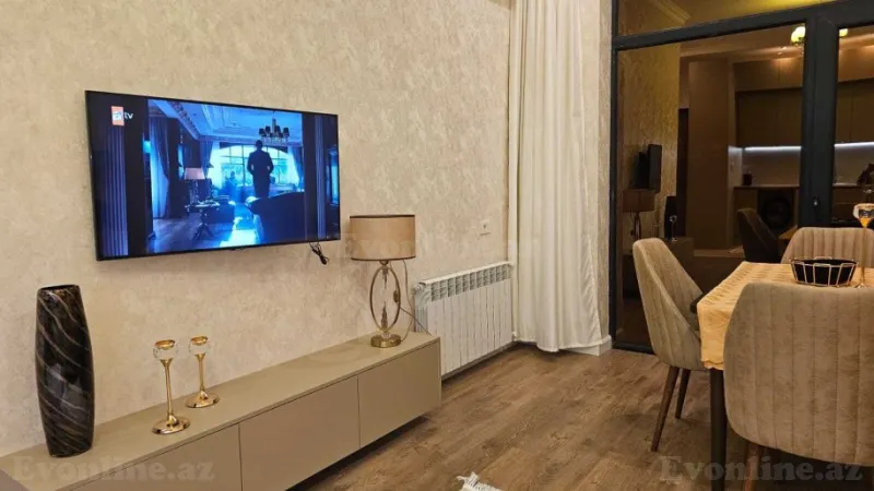 Kirayə verilir 2 otaqlı Mənzil Yeni tikili 65 m² 8 Noyabr m. - şəkil 2