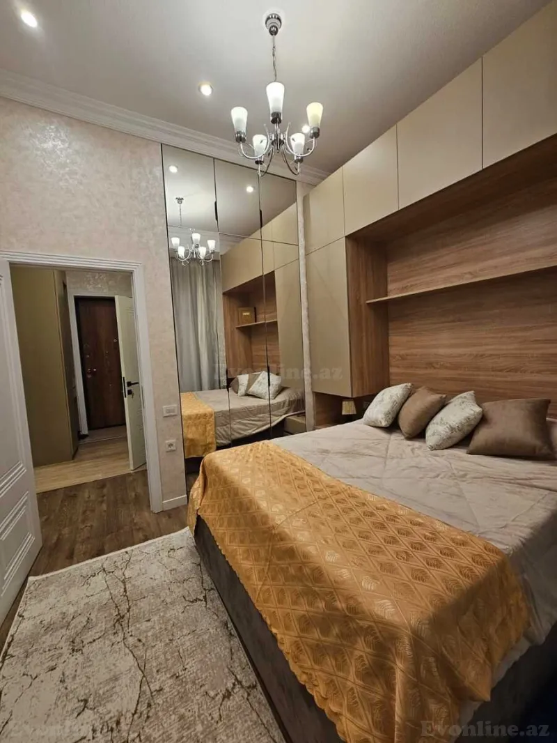 Kirayə verilir 2 otaqlı Mənzil Yeni tikili 65 m² 8 Noyabr m. - şəkil 3