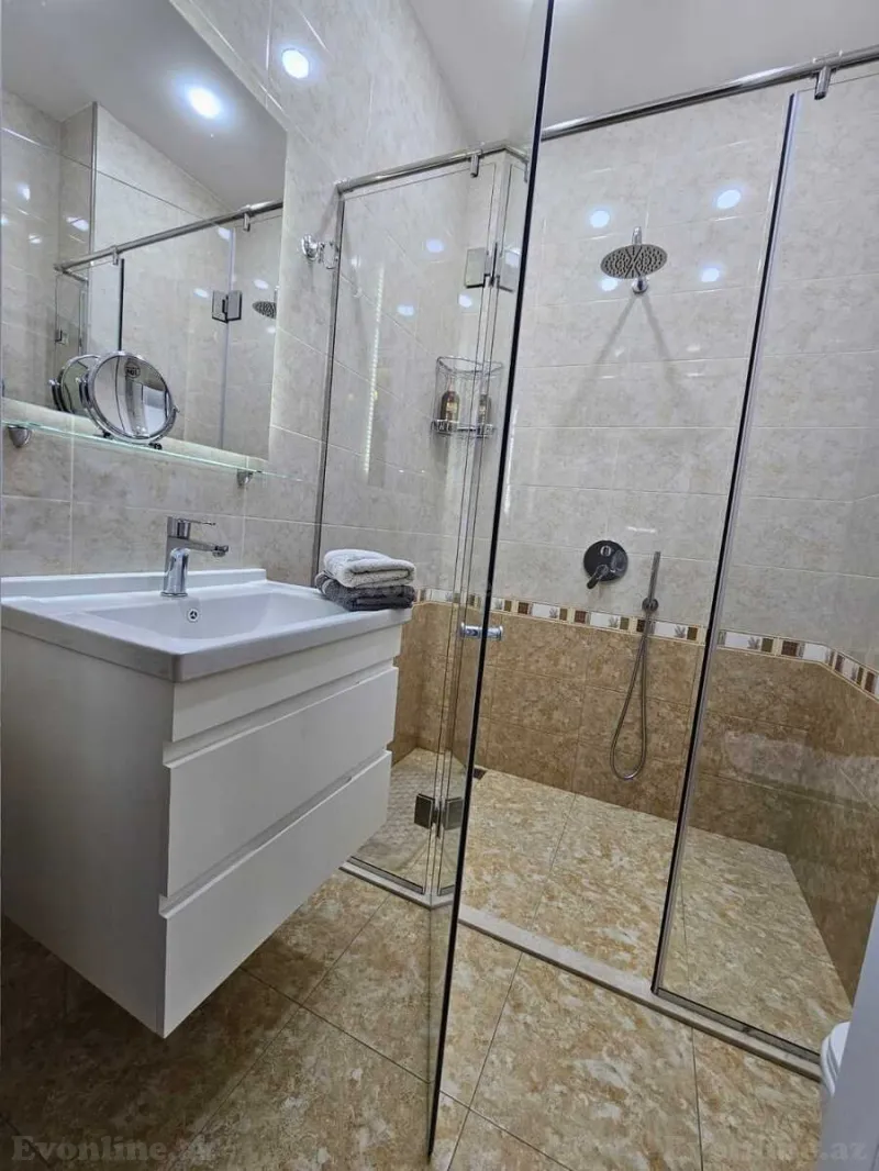 Kirayə verilir 2 otaqlı Mənzil Yeni tikili 65 m² 8 Noyabr m. - şəkil 7