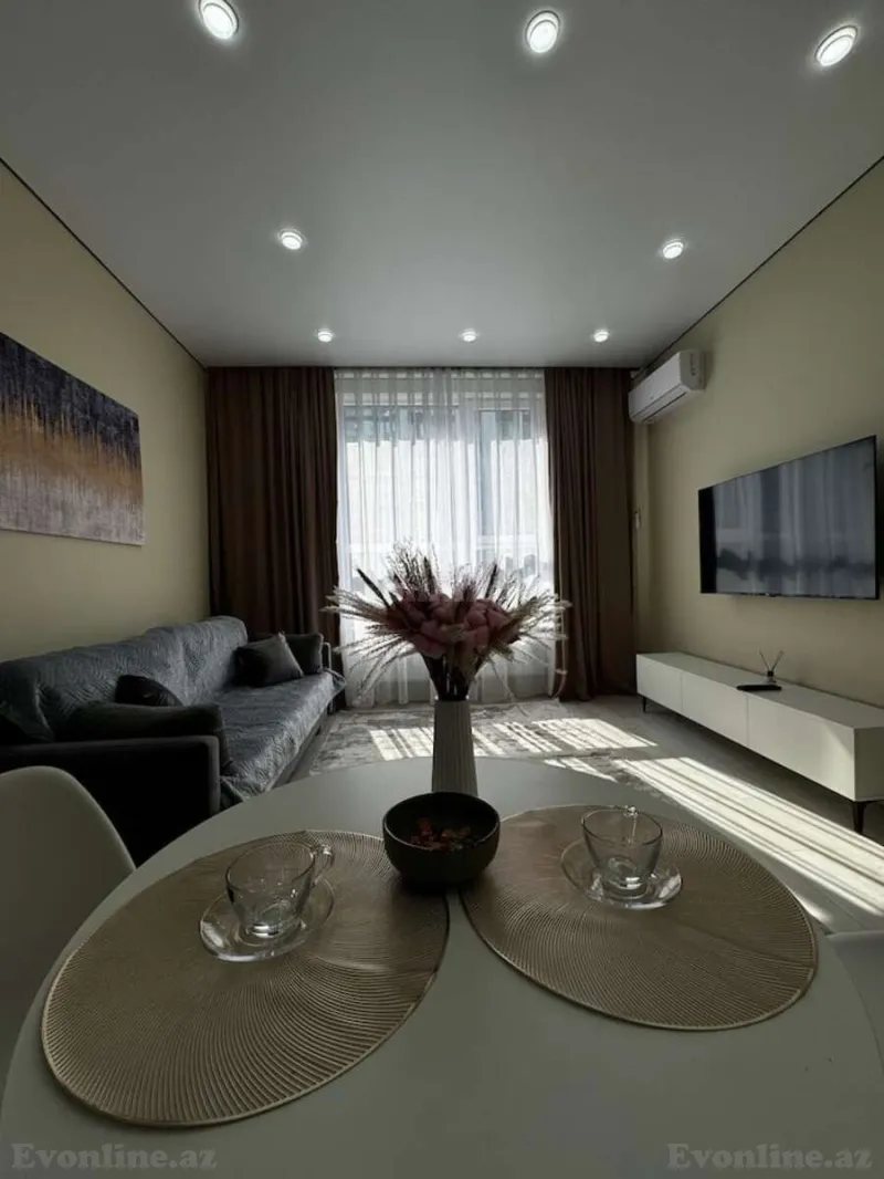2 otaqlı Mənzil 65 m² Nəsimi r. Kirayə verilir