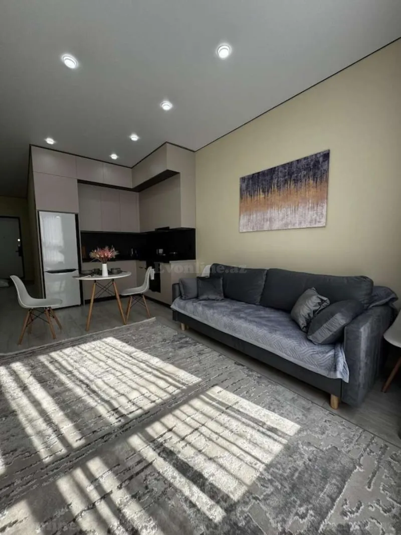 Kirayə verilir 2 otaqlı Mənzil Yeni tikili 65 m² Nəsimi r. - şəkil 2