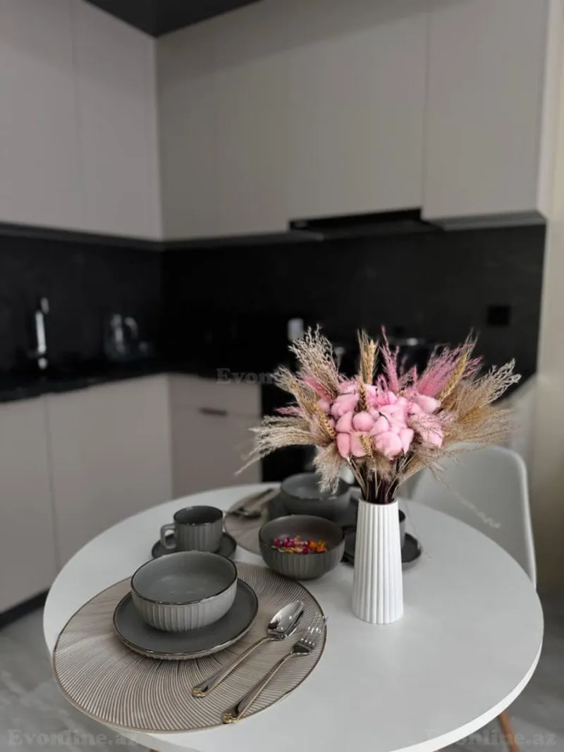 Kirayə verilir 2 otaqlı Mənzil Yeni tikili 65 m² Nəsimi r. - şəkil 3