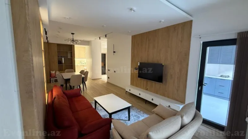 2 otaqlı Mənzil 80 m² Nizami m. Kirayə verilir