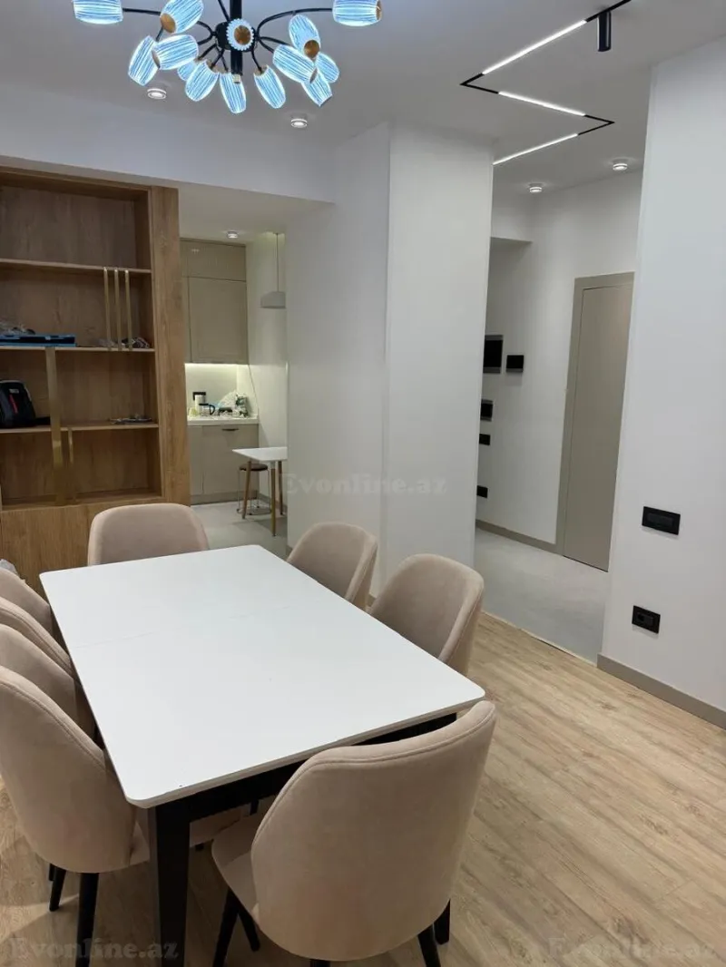 Kirayə verilir 2 otaqlı Mənzil Yeni tikili 80 m² Nizami m. - şəkil 4