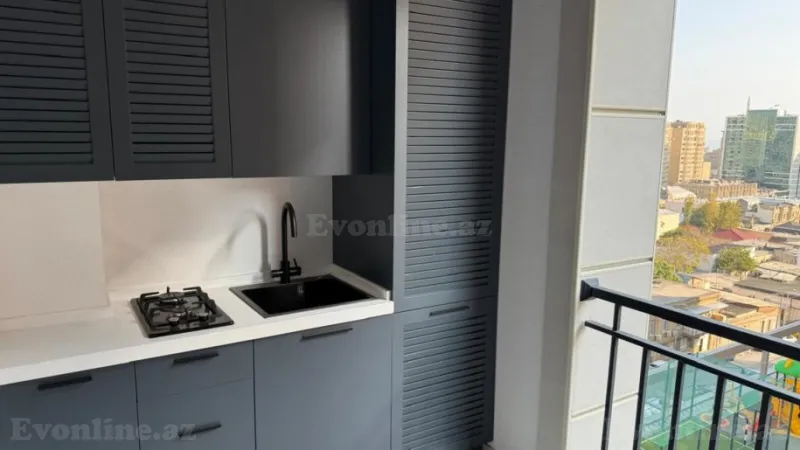 Kirayə verilir 2 otaqlı Mənzil Yeni tikili 80 m² Nizami m. - şəkil 17