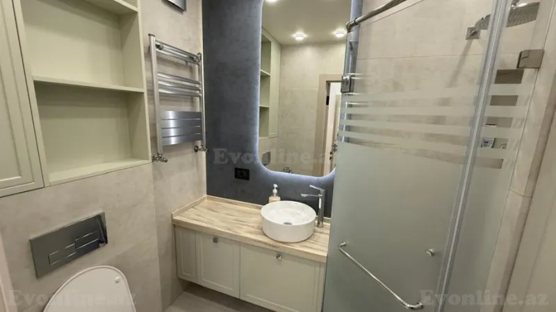 Kirayə verilir 2 otaqlı Mənzil Yeni tikili 80 m² Nizami m. - şəkil 18