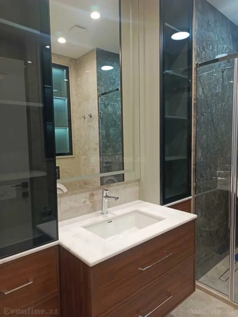 Kirayə verilir 3 otaqlı Mənzil Yeni tikili 120 m² Xətai r. - şəkil 20