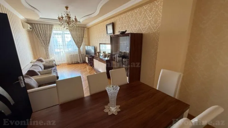 Satılır 3 otaqlı Mənzil Yeni tikili 122 m² 8-ci mikrorayon - şəkil 2