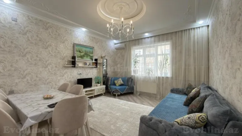 2 otaqlı Mənzil 77 m² Nəriman Nərimanov m. Satılır