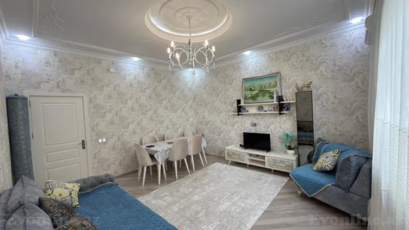 Satılır 2 otaqlı Mənzil Yeni tikili 77 m² Nəriman Nərimanov m. - şəkil 2