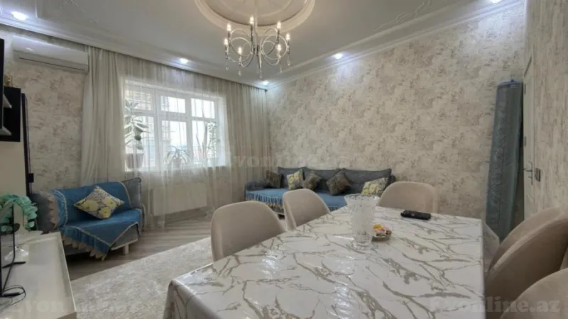 Satılır 2 otaqlı Mənzil Yeni tikili 77 m² Nəriman Nərimanov m. - şəkil 3