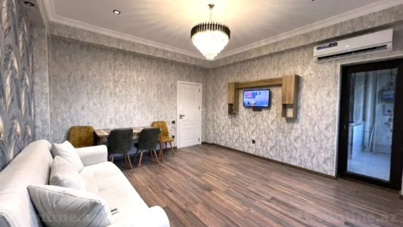 Kirayə verilir 2 otaqlı Mənzil Yeni tikili 65 m² Nərimanov r. - şəkil 2