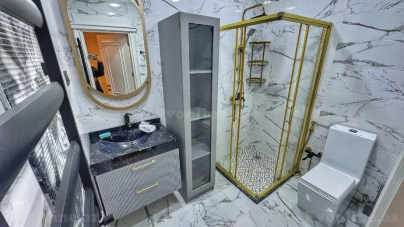 Kirayə verilir 3 otaqlı Mənzil Yeni tikili 145 m² Memar Əcəmi m. - şəkil 15