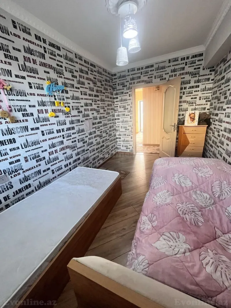 Satılır 3 otaqlı Mənzil Köhnə tikili 90 m² İnşaatçılar m. - şəkil 14