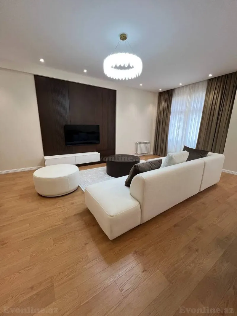 Kirayə verilir 3 otaqlı Mənzil Yeni tikili 170 m² Nizami m. - şəkil 2