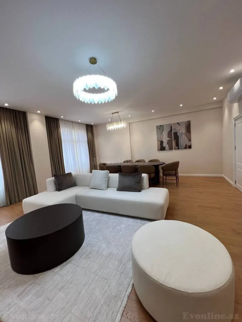 Kirayə verilir 3 otaqlı Mənzil Yeni tikili 170 m² Nizami m. - şəkil 9