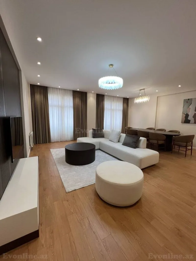 Kirayə verilir 3 otaqlı Mənzil Yeni tikili 170 m² Nizami m. - şəkil 10