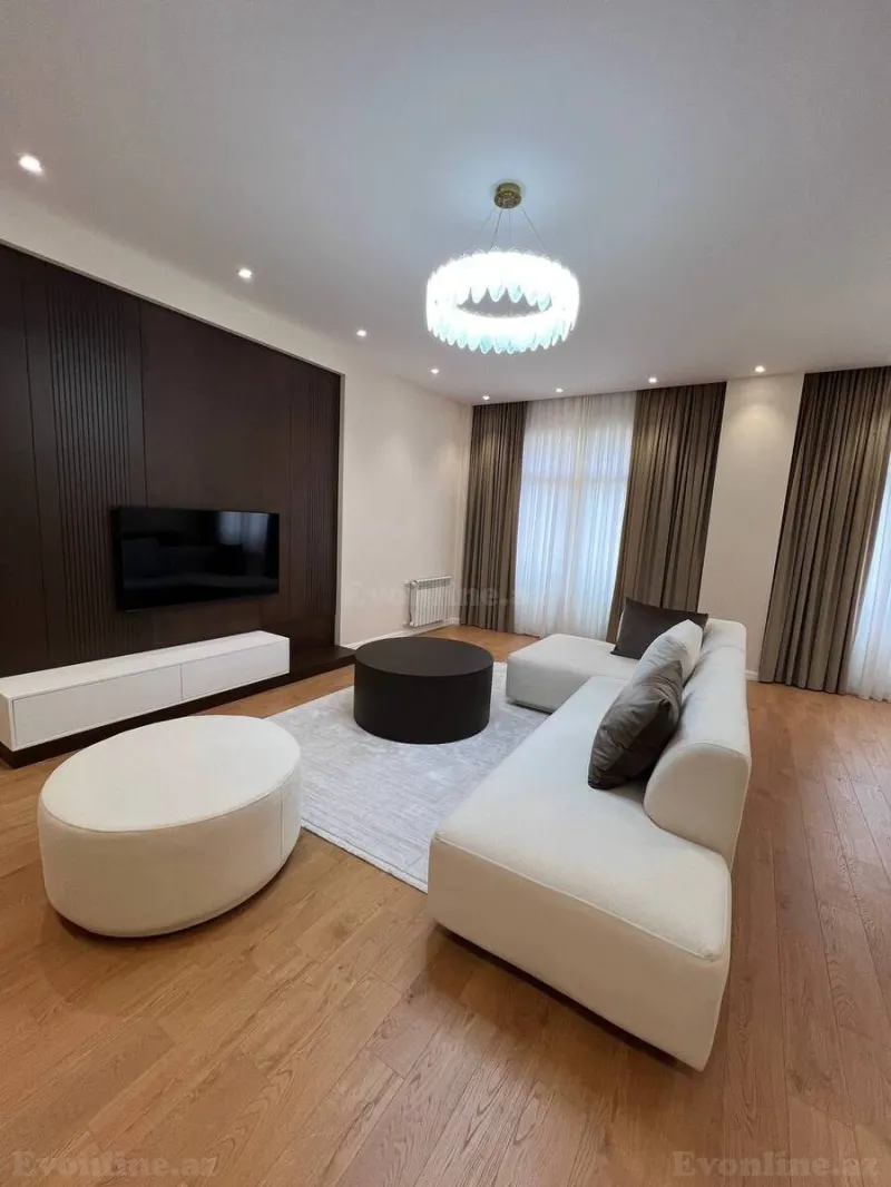 Kirayə verilir 3 otaqlı Mənzil Yeni tikili 170 m² Nizami m. - şəkil 11