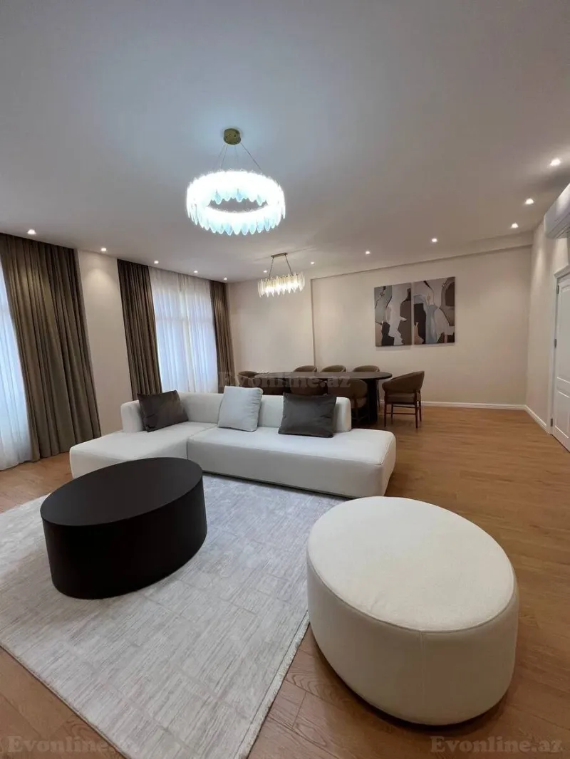 Kirayə verilir 3 otaqlı Mənzil Yeni tikili 170 m² Nizami m. - şəkil 12