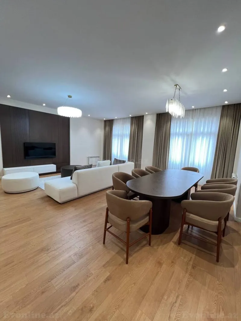 Kirayə verilir 3 otaqlı Mənzil Yeni tikili 170 m² Nizami m. - şəkil 13