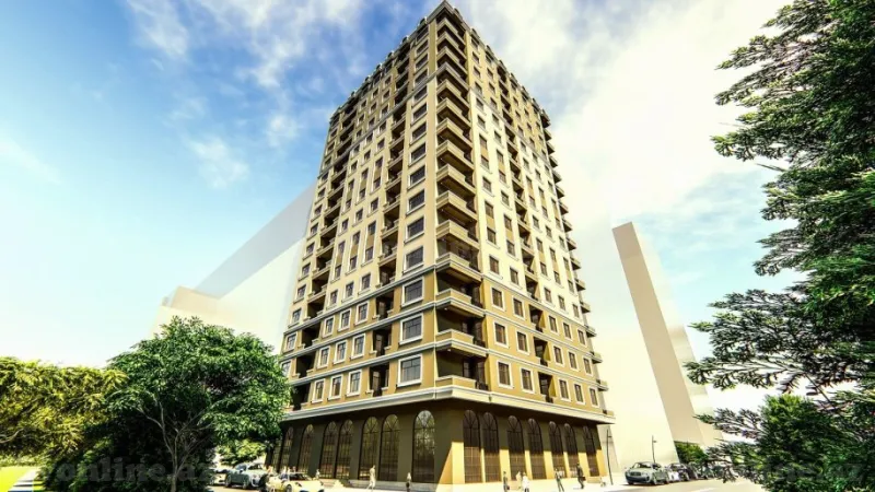 Satılır 2 otaqlı Mənzil Yeni tikili 51 m² Qara Qarayev m. - şəkil 2