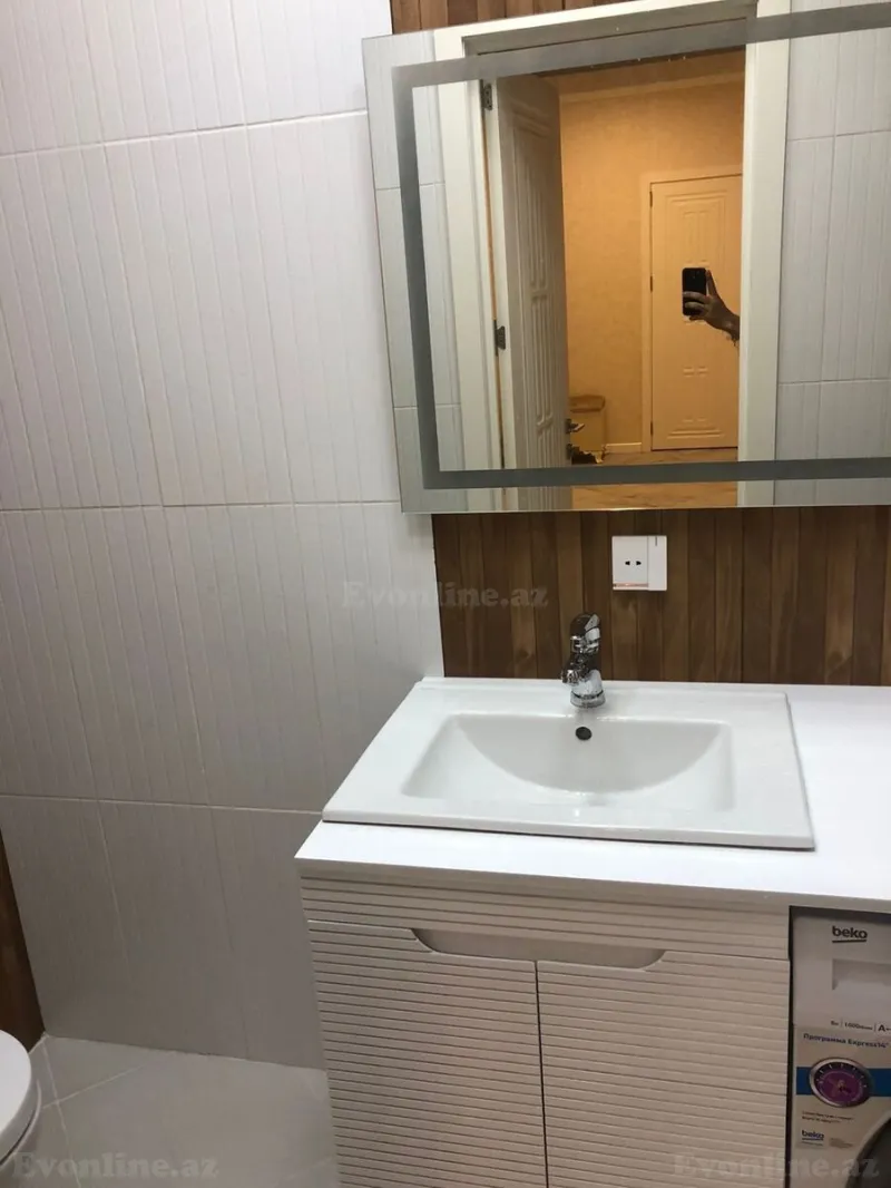 Kirayə verilir 2 otaqlı Mənzil Yeni tikili 100.3 m² Nəsimi r. - şəkil 14