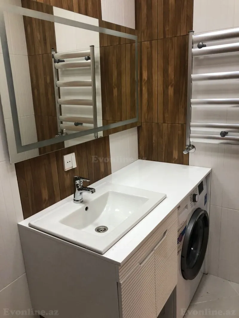 Kirayə verilir 2 otaqlı Mənzil Yeni tikili 100.3 m² Nəsimi r. - şəkil 15