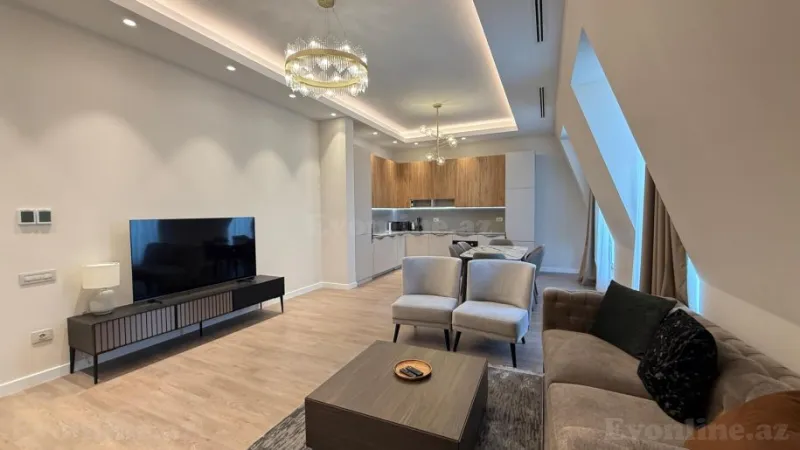 Kirayə verilir 3 otaqlı Mənzil Yeni tikili 100 m² Xətai r. - şəkil 4