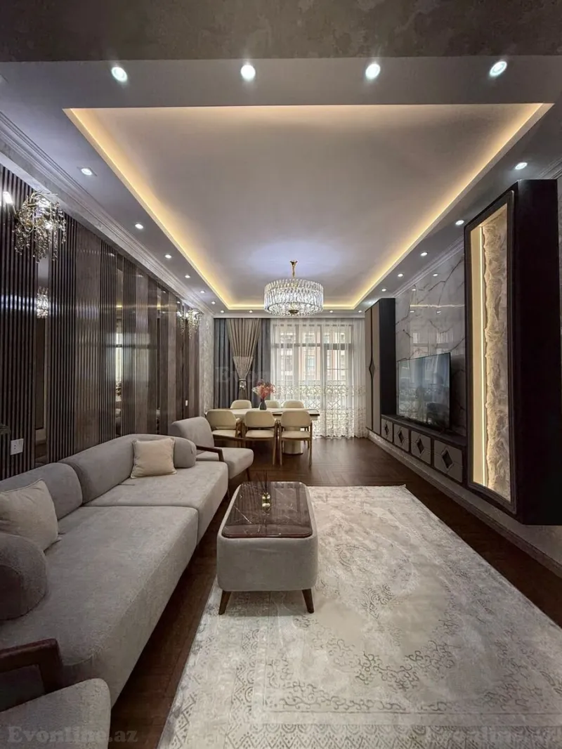 Satılır 3 otaqlı Mənzil Yeni tikili 127 m² Qara Qarayev m. - şəkil 5