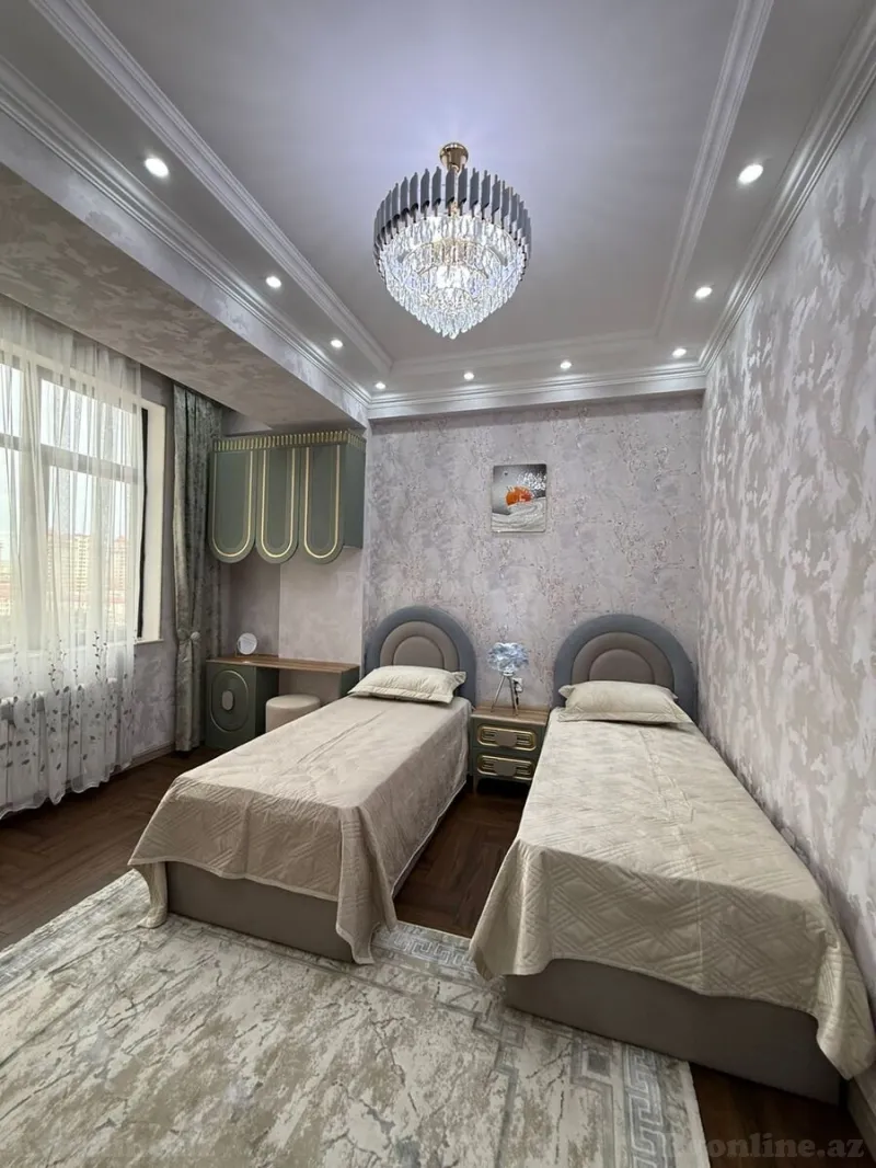 Satılır 3 otaqlı Mənzil Yeni tikili 127 m² Qara Qarayev m. - şəkil 10